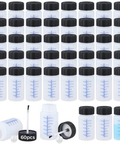 60 Pcs 2 Oz Contenedor de Pintura de Retoque - Botellas
