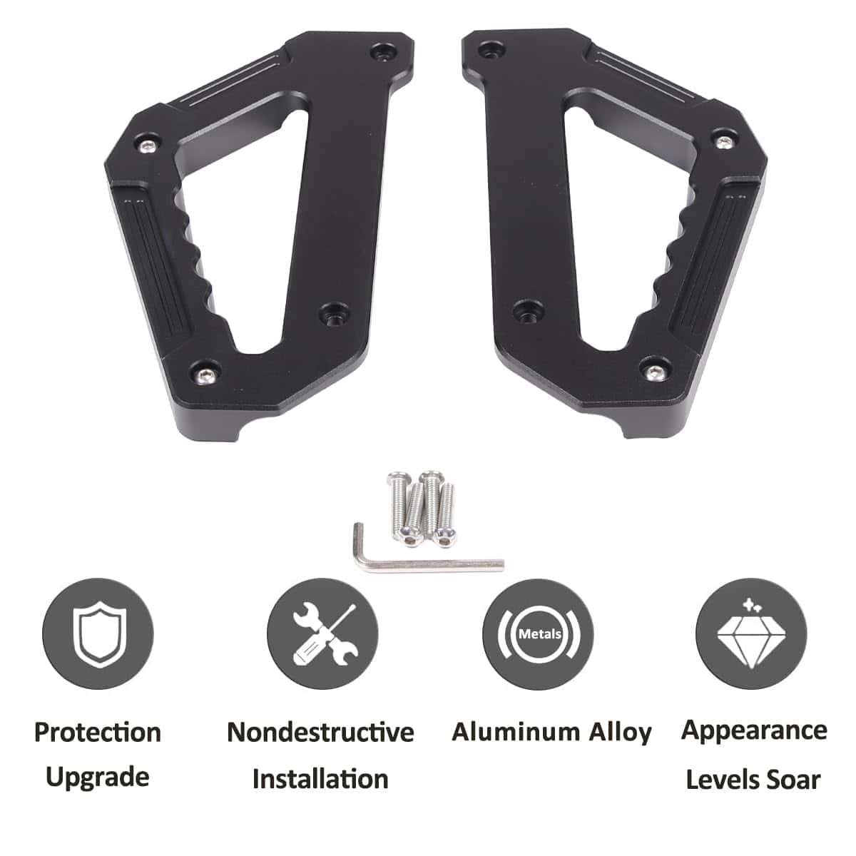 JONKOKO Cubierta de Manija Central para Coche Compatible - Imagen 8