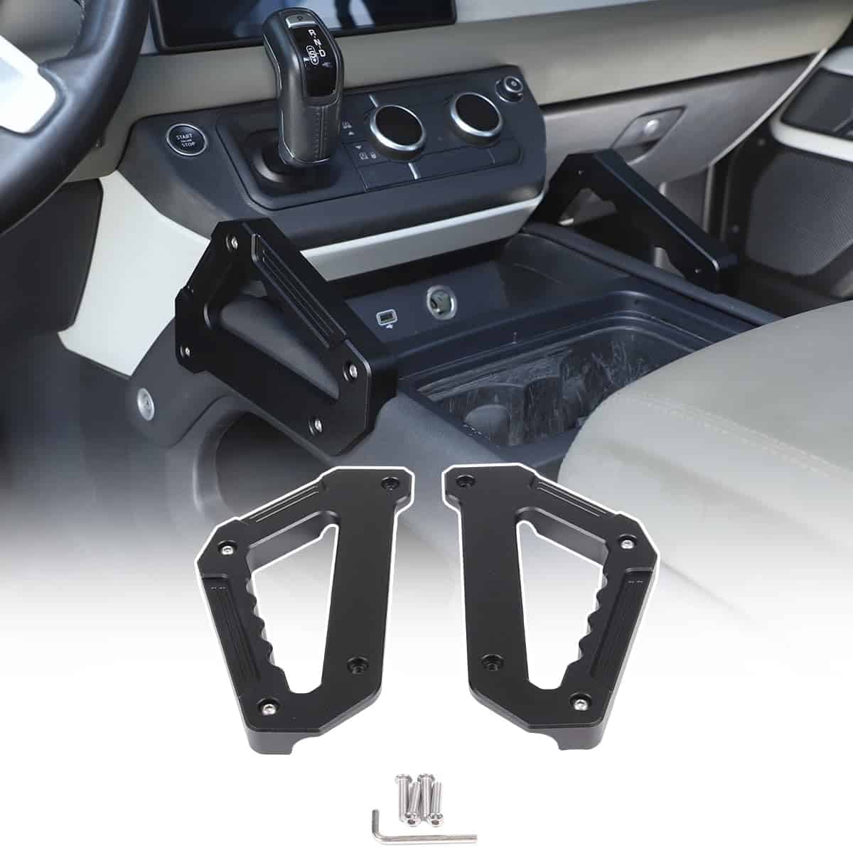 JONKOKO Cubierta de Manija Central para Coche Compatible