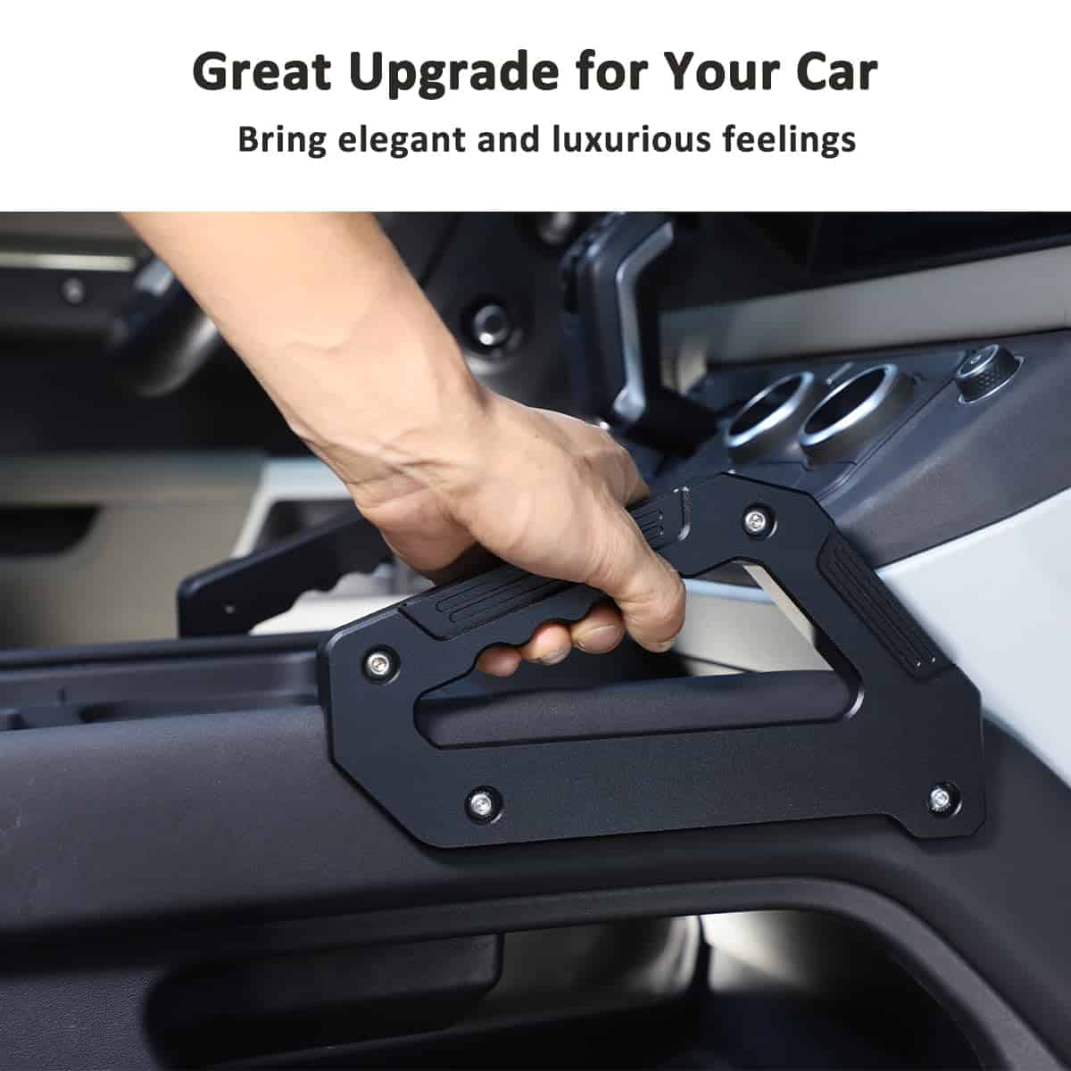 JONKOKO Cubierta de Manija Central para Coche Compatible - Imagen 6