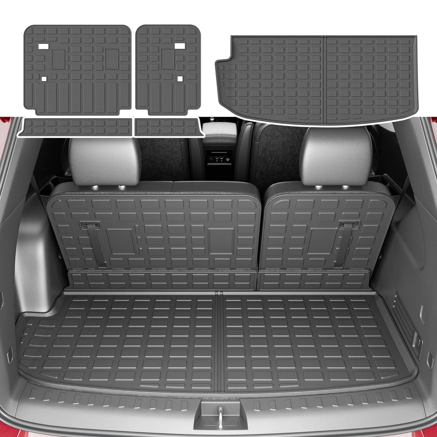 Tapete de carga de 7 y 8 asientos xipoqix -Compatible con Ch