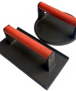 Prensa de Hamburguesa Firsgrill 6.6" Redonda de Hierro