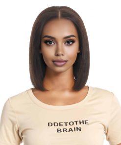 Pelucas Bob LECIPO de 10 Pulgadas de Cabello -Marrón