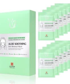 Mascarilla Facial de Renovación de Piel con Aloe Vera de