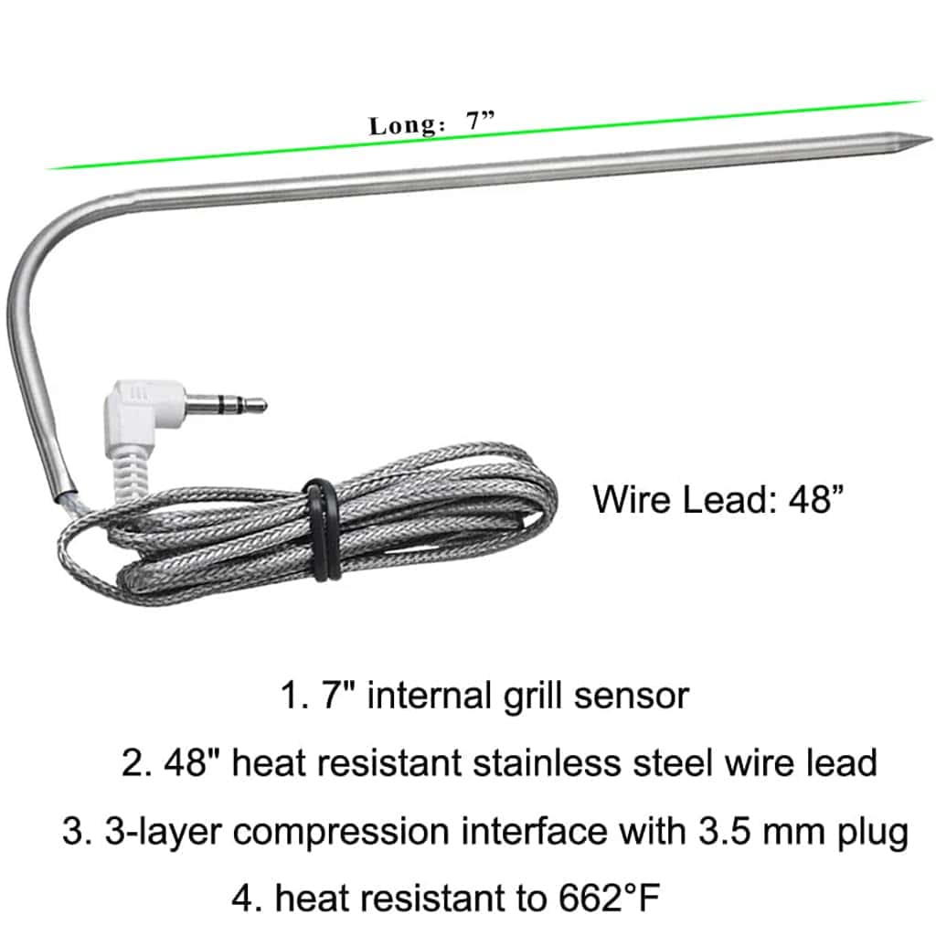 Sonda de Carne de Repuesto para Parrilla de Pellets de - Imagen 4