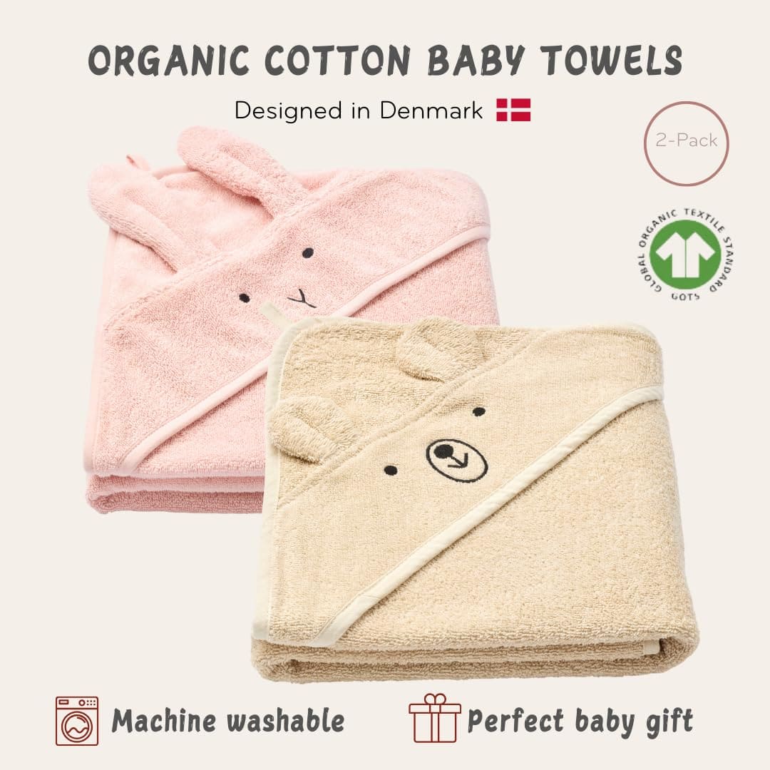 Toalla con capucha para bebé - Toallas de -Towel Rabbit Blus - Imagen 4