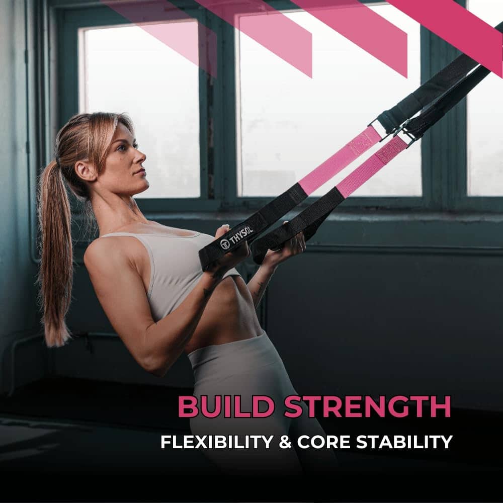 THYSOL® Resistance Trainer Pro Xtreme Straps -Pink - Imagen 7