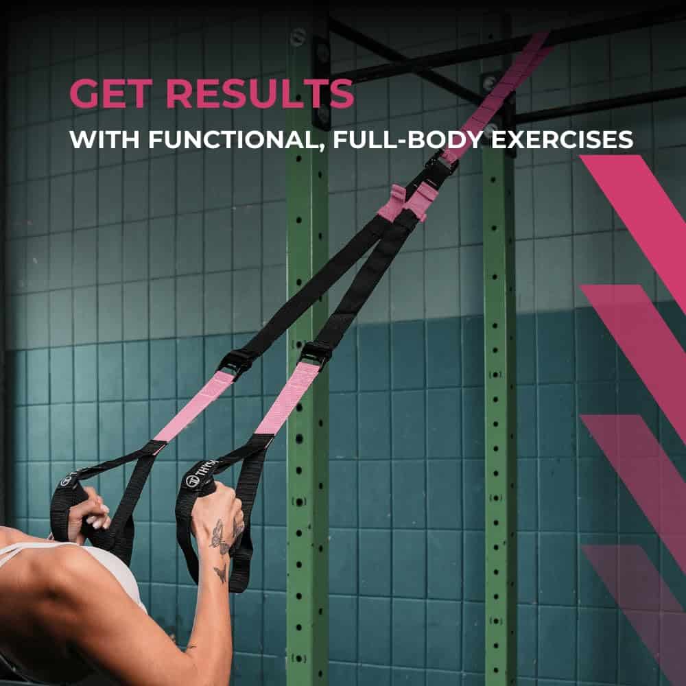 THYSOL® Resistance Trainer Pro Xtreme Straps -Pink - Imagen 6