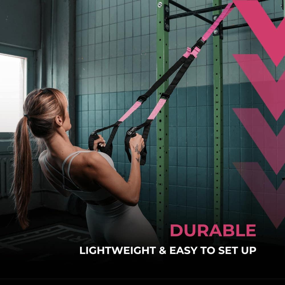 THYSOL® Resistance Trainer Pro Xtreme Straps -Pink - Imagen 4
