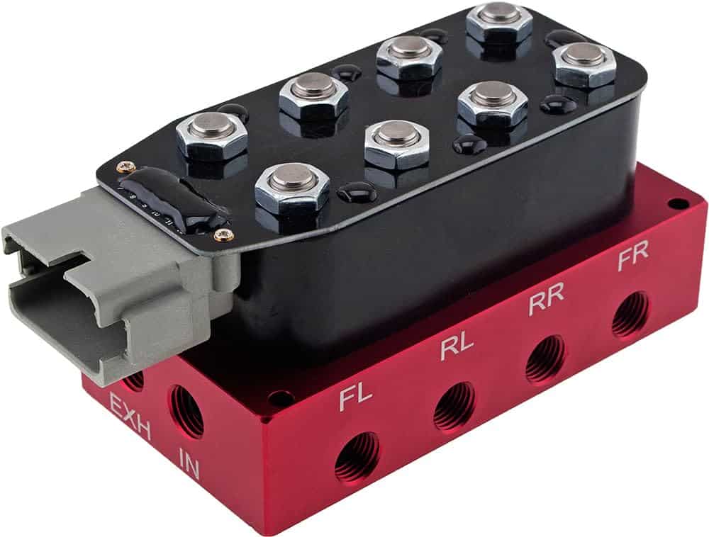 Vixen Manifold de Válvula de Suspensión de Aire 1/4" NPT - Imagen 3