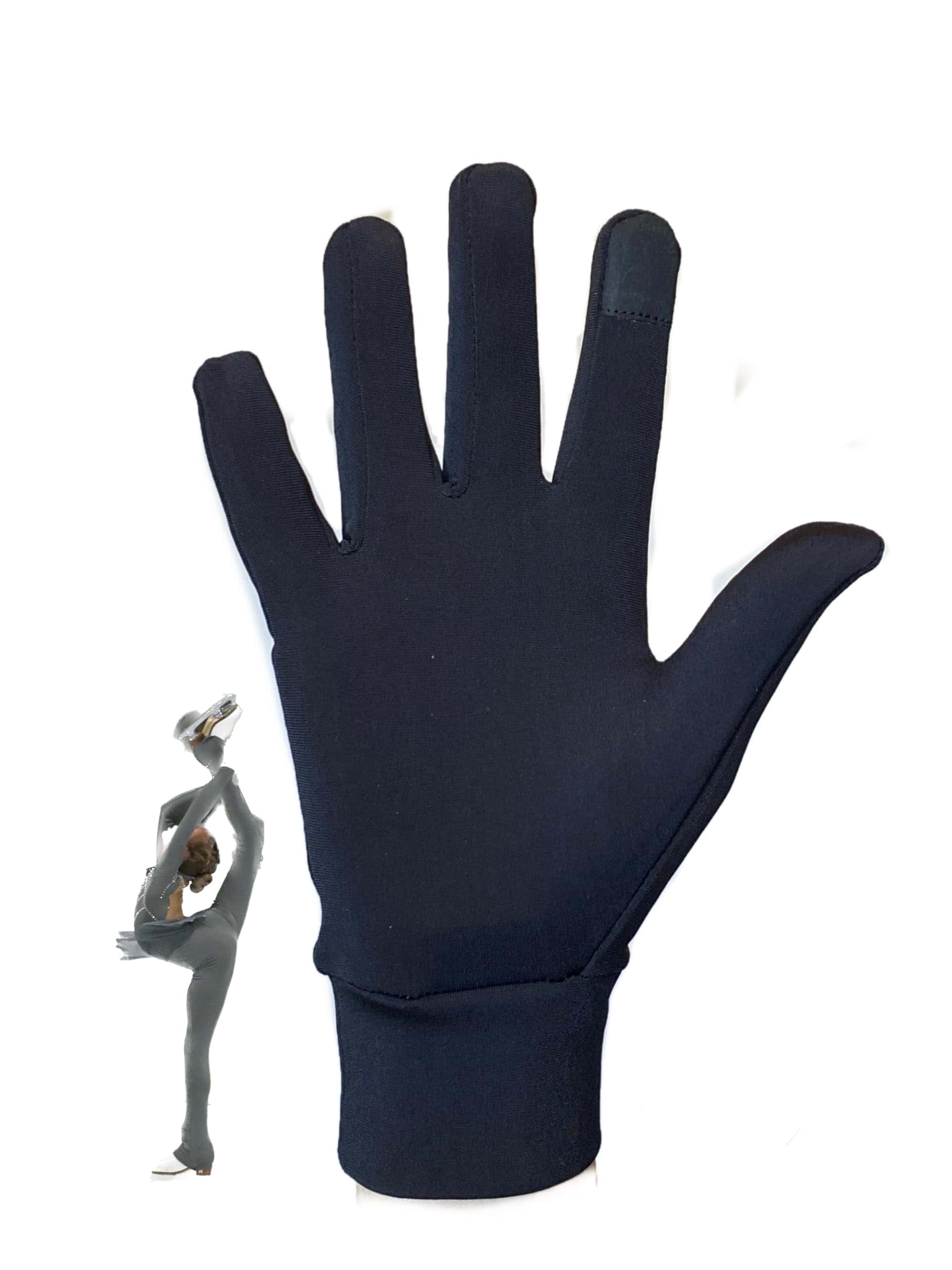 Guantes de Patinaje Artístico YamerSK8 Diseño -Negro - Imagen 6