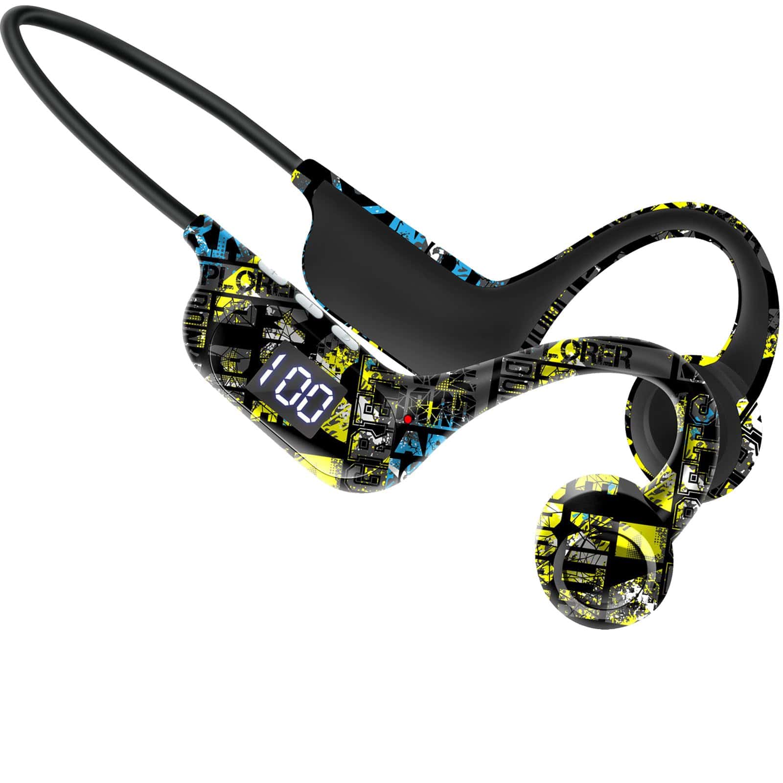 Audífonos Inalámbricos Deportivos Azul 5.3 Impermeables y a