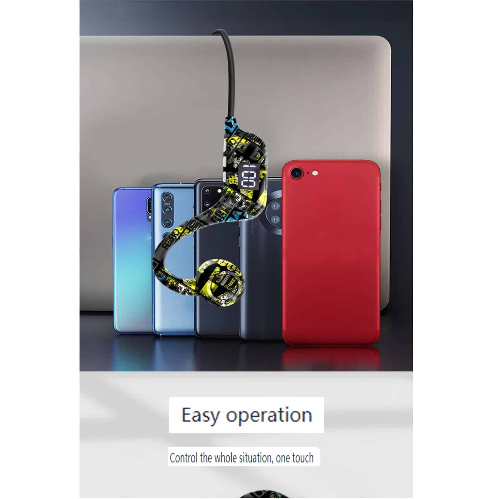 Audífonos Inalámbricos Deportivos Azul 5.3 Impermeables y a - Imagen 10