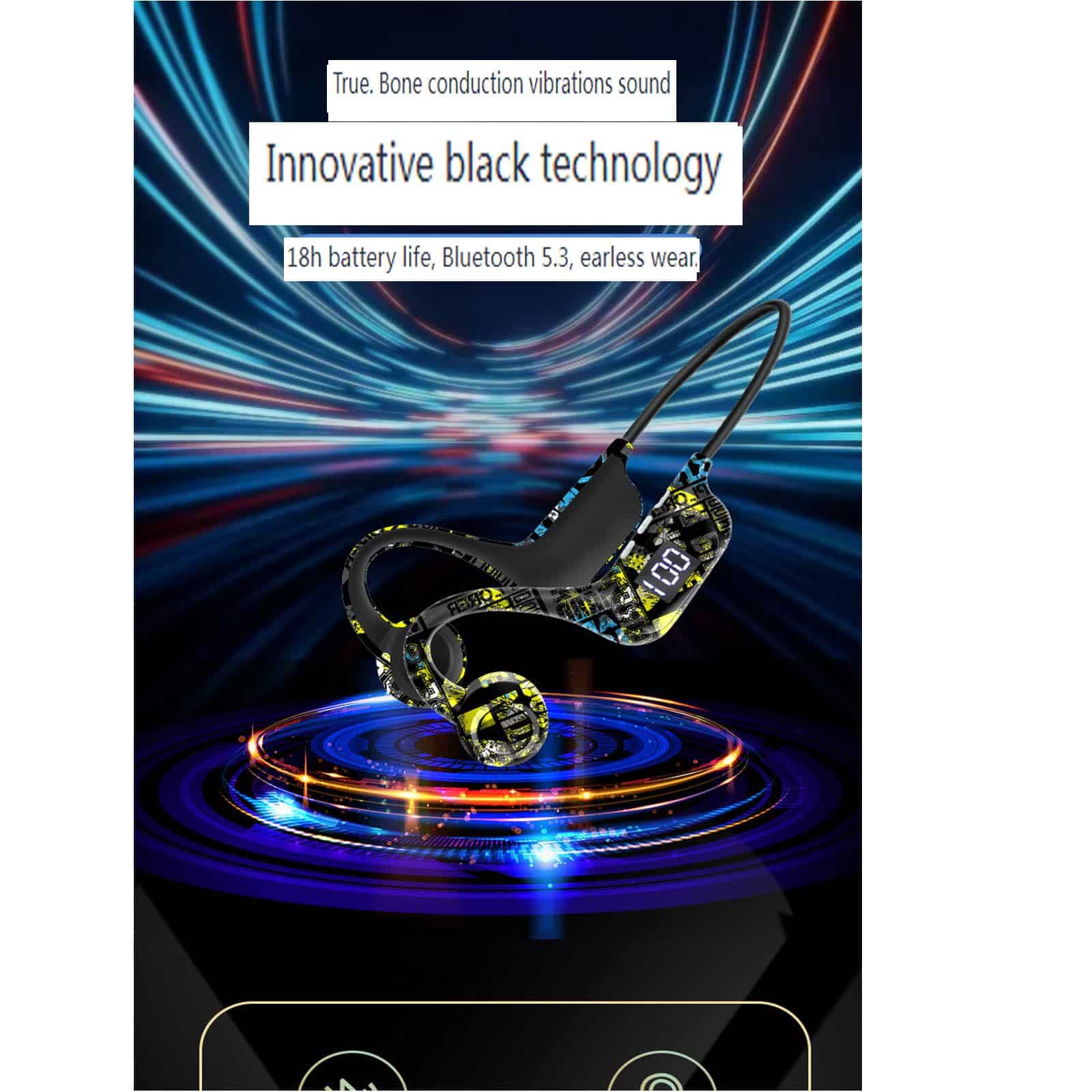 Audífonos Inalámbricos Deportivos Azul 5.3 Impermeables y a - Imagen 7