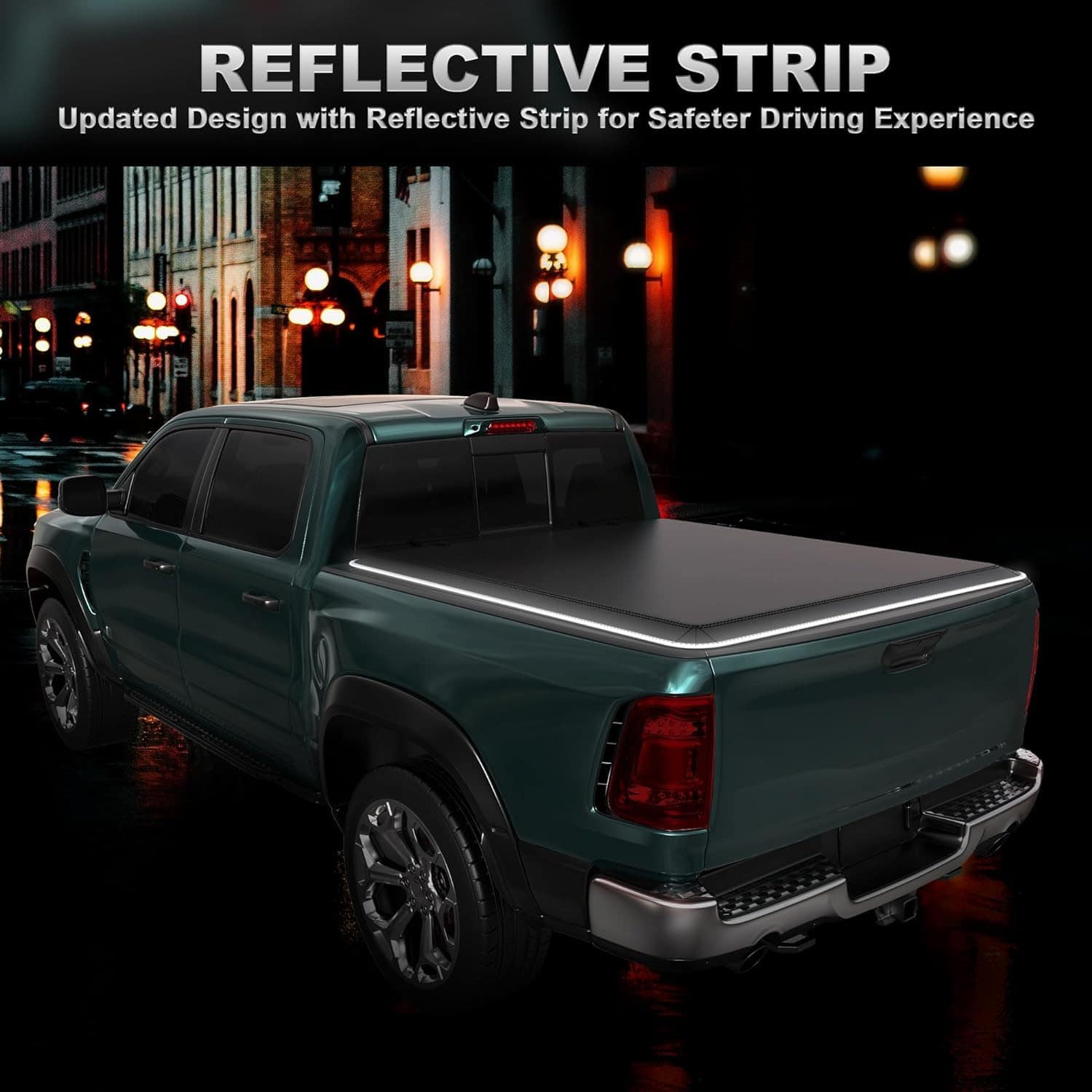 AUTOSTARSHIP Cubierta de lona suave para cama de camión - Imagen 6