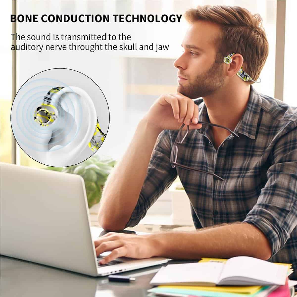 Audífonos Inalámbricos Open Doodle de Conducción Ósea, - Imagen 10