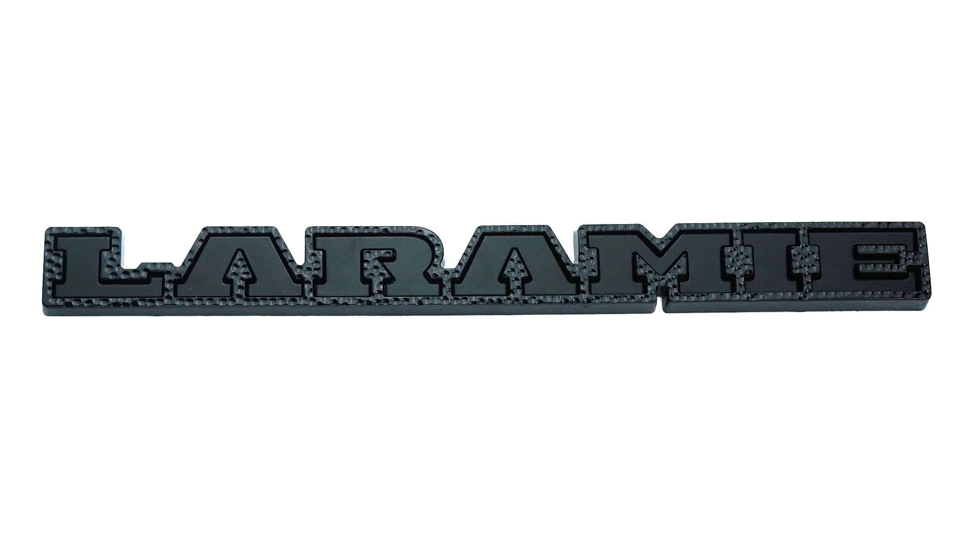 Emblema Laramie 3D para Portón Trasero 2019 2020 - 1 Pieza
