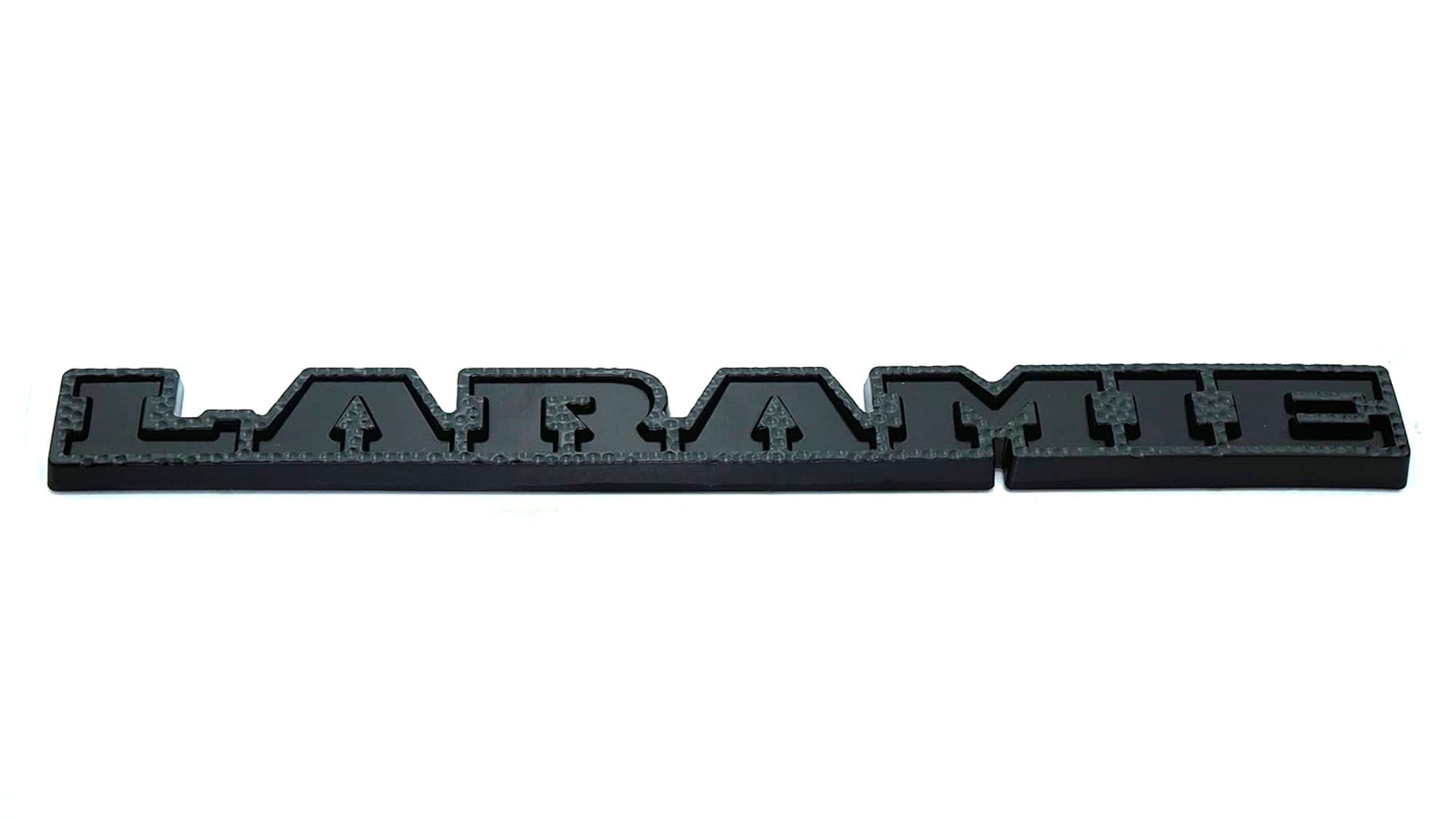 Emblema Laramie 3D para Portón Trasero 2019 2020 - 1 Pieza - Imagen 3