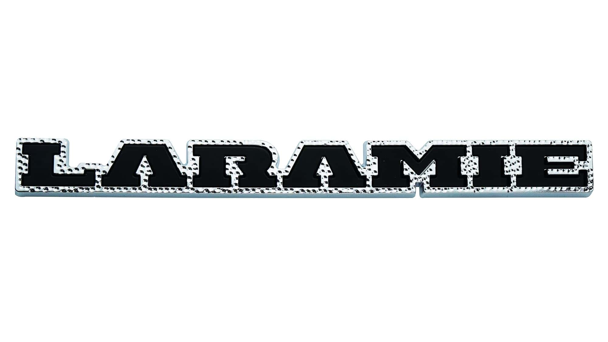 Emblema Laramie 3D para Puerta Trasera - Repuesto para 1500