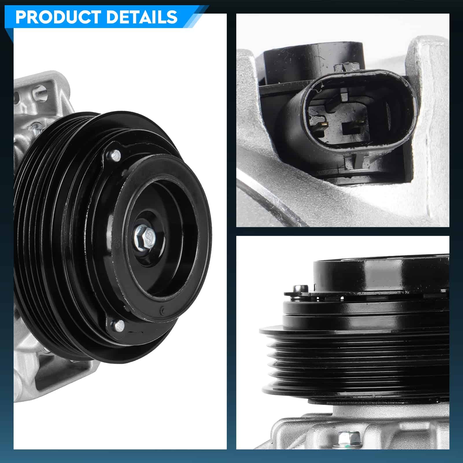 Compresor de A/A con Embrague Ajuste para Buick Regal 2L - Imagen 3