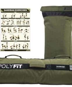 Bolsa de Arena Polyfit Pro - Bolsa de Arena para Ejercicios