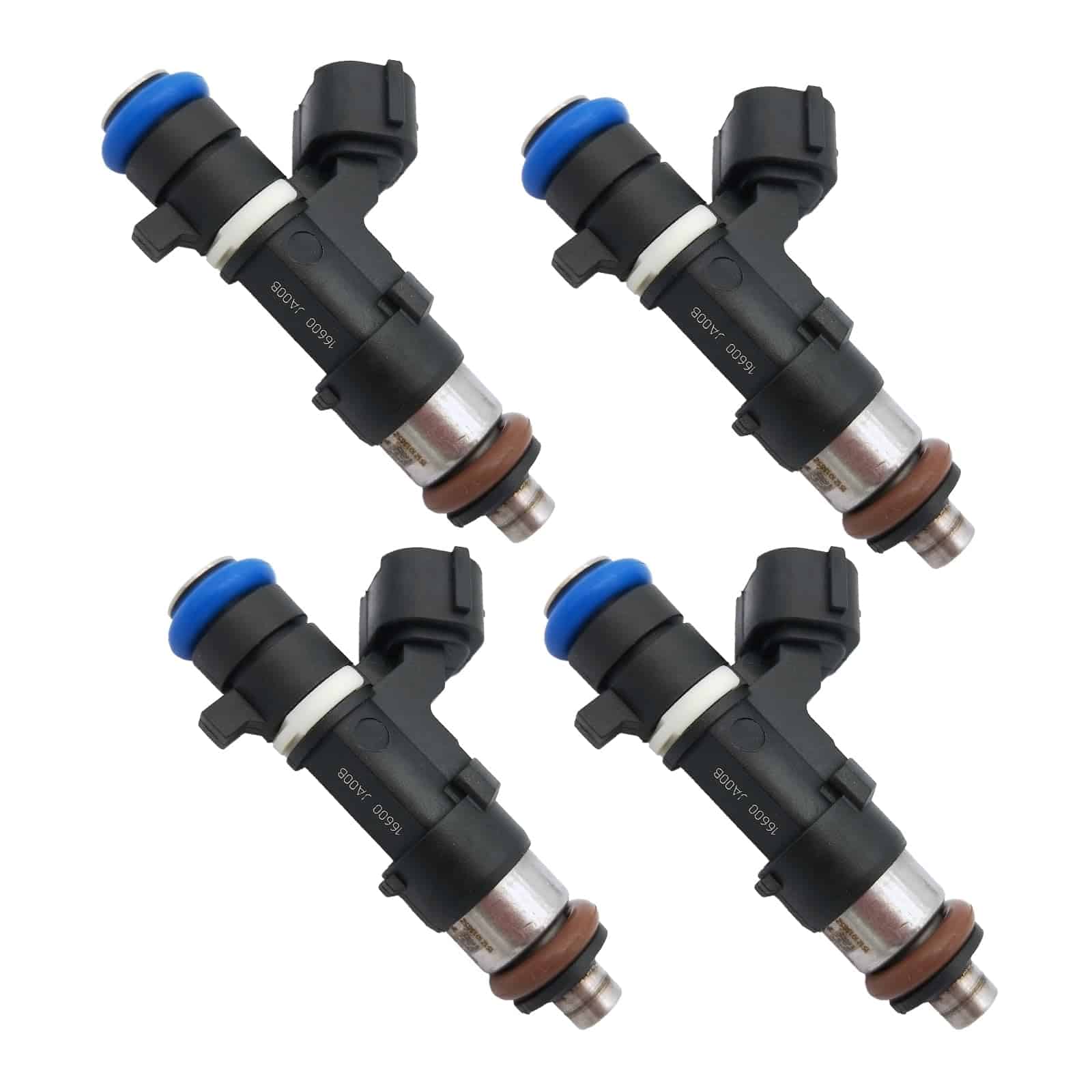 JESBEN 16600-JA00B 4pcs Inyectores de Combustible 10