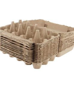 SOUJAP 20 Pack 15 Count Egg Cartons Bulk, 9.6 x 5.7 x 2.8