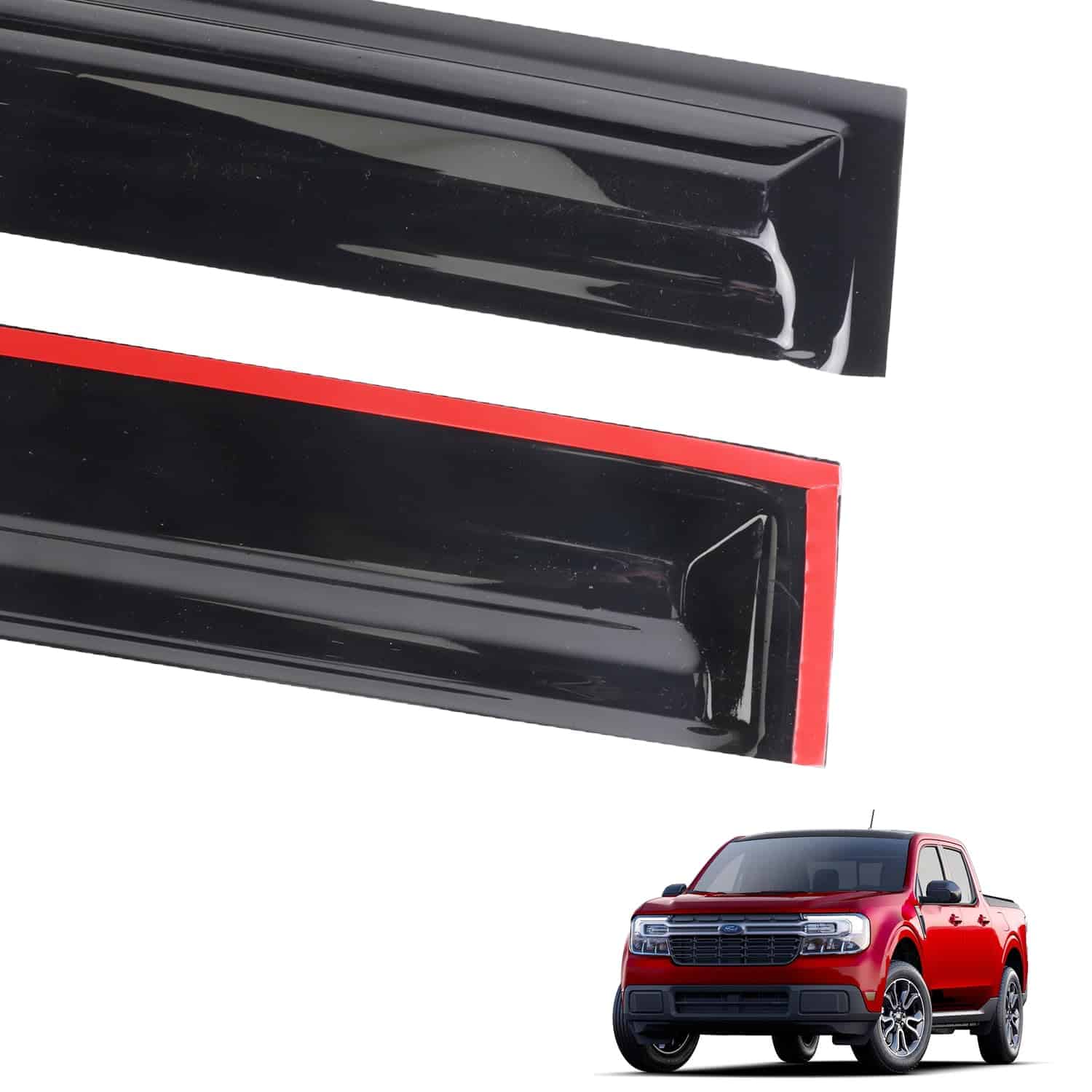Deflectores de Ventanas Rain Guards para Ford Maverick 2022 - Imagen 4