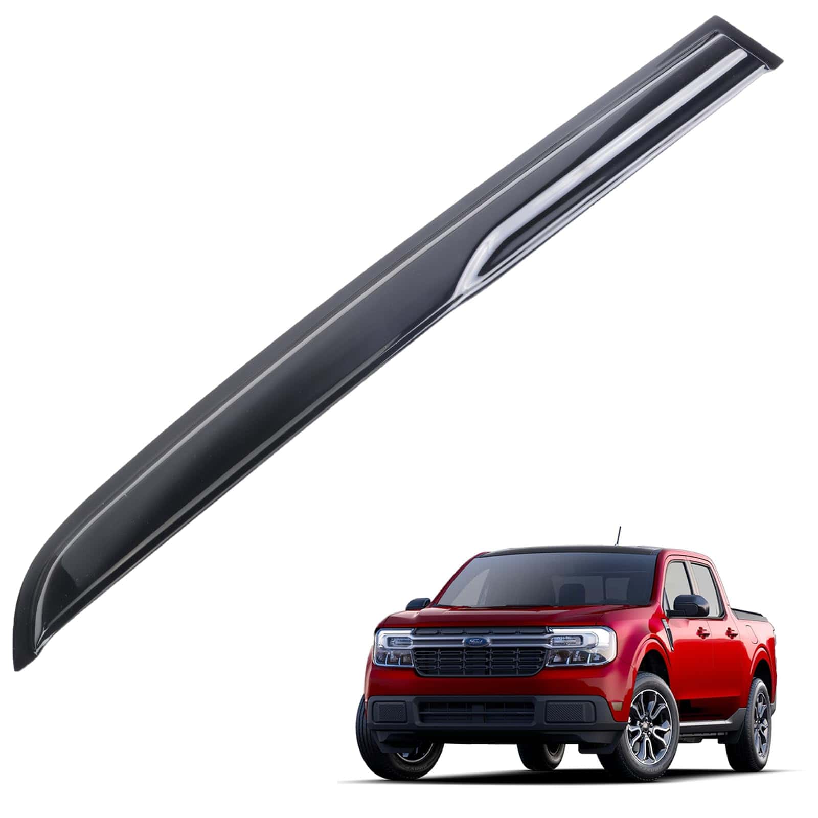 Deflectores de Ventanas Rain Guards para Ford Maverick 2022 - Imagen 6