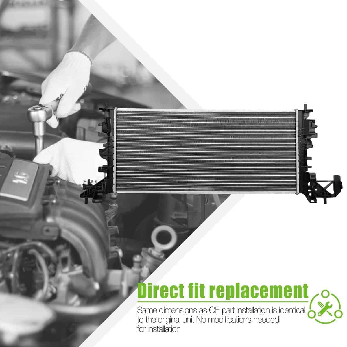 Ensamble del Radiador de Refrigeración del Motor SCITOO - Imagen 5