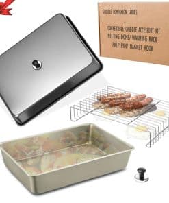 Set de 2 Cúpulas de Fusión/Bandeja de Preparación de