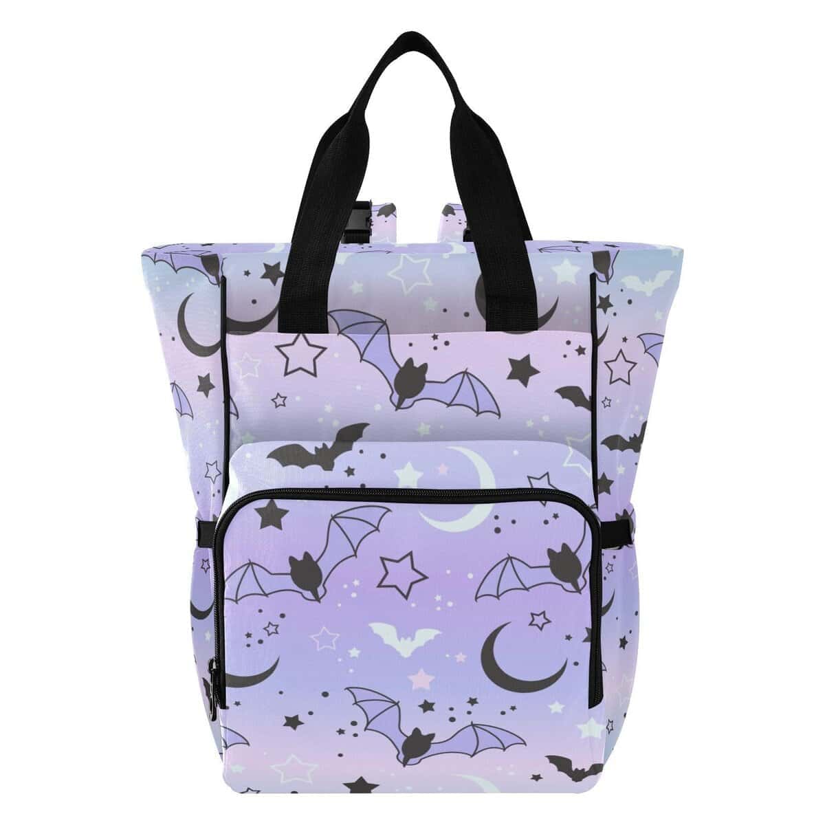 Mochila para Pañales Jihqo Lindo Murciélagos Cielo