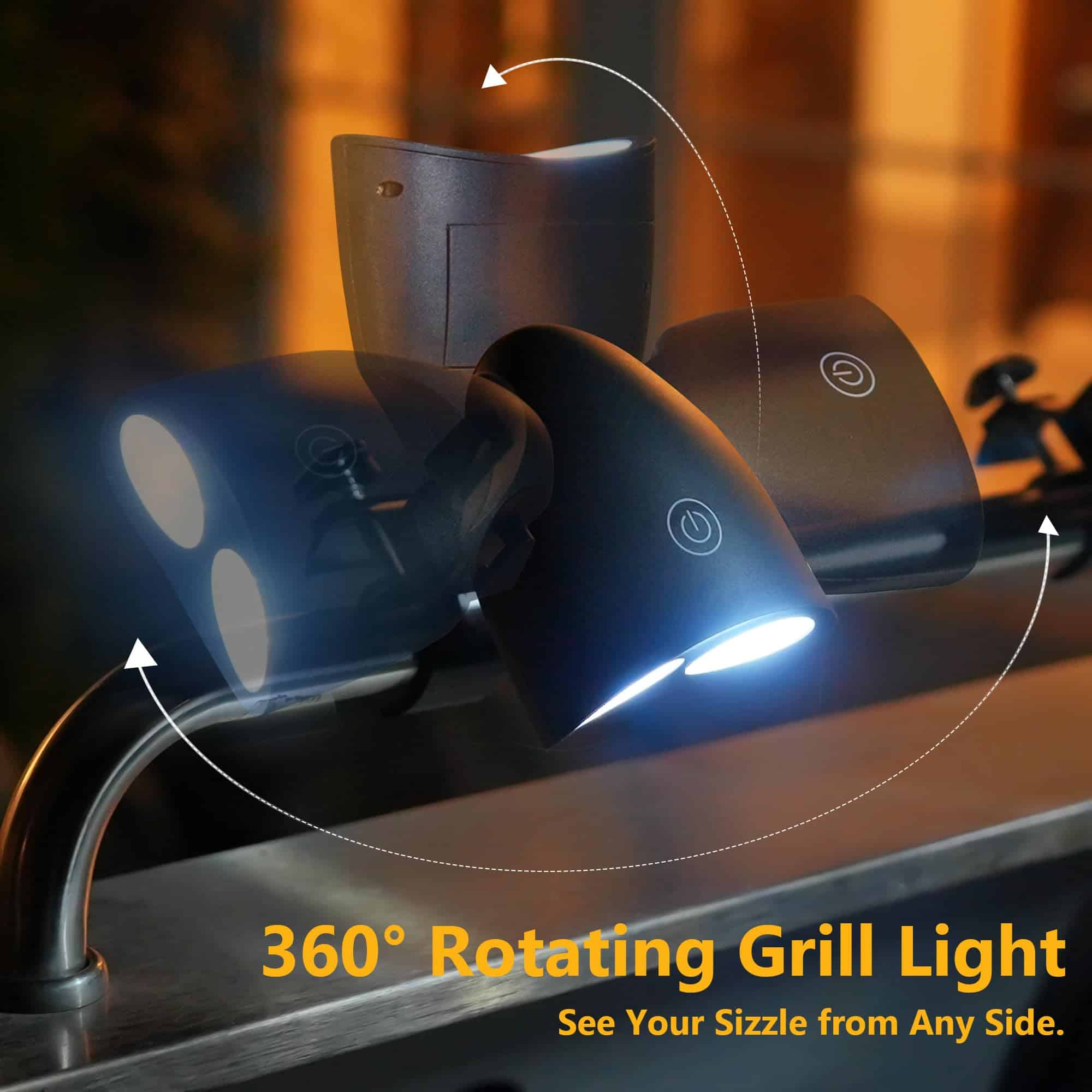 Luces para Parrilla con 10 Luces LED, Luces para Barbacoa - Imagen 8