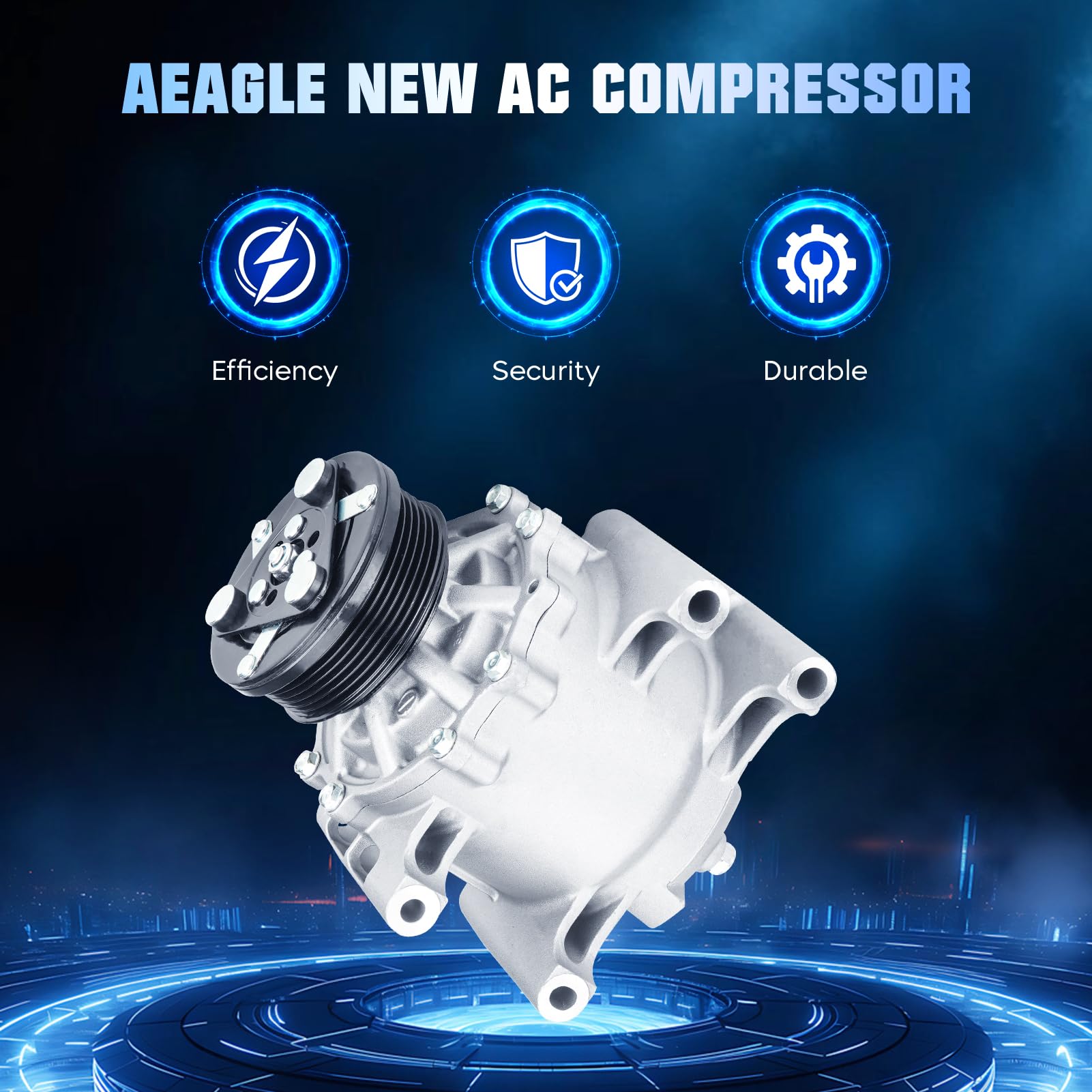 Compresor de aire acondicionado y embrague --7x 05-09 - Imagen 3