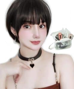 Peluca MGRANDE premium - Set de 6 piezas con línea de color