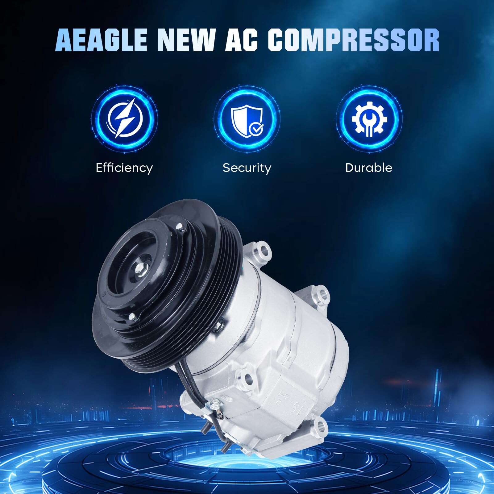 Compresor de Aire Acondicionado y Embrague A/C para Toyota - Imagen 3