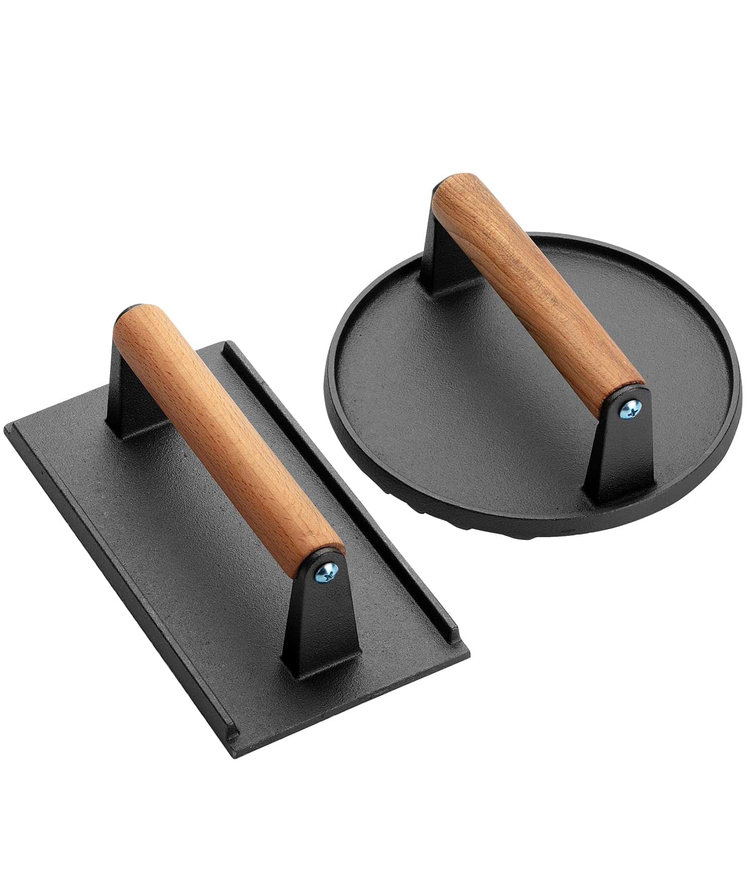 Prensa de Parrilla de Hierro Fundido UNCO: Redonda de 6.9'