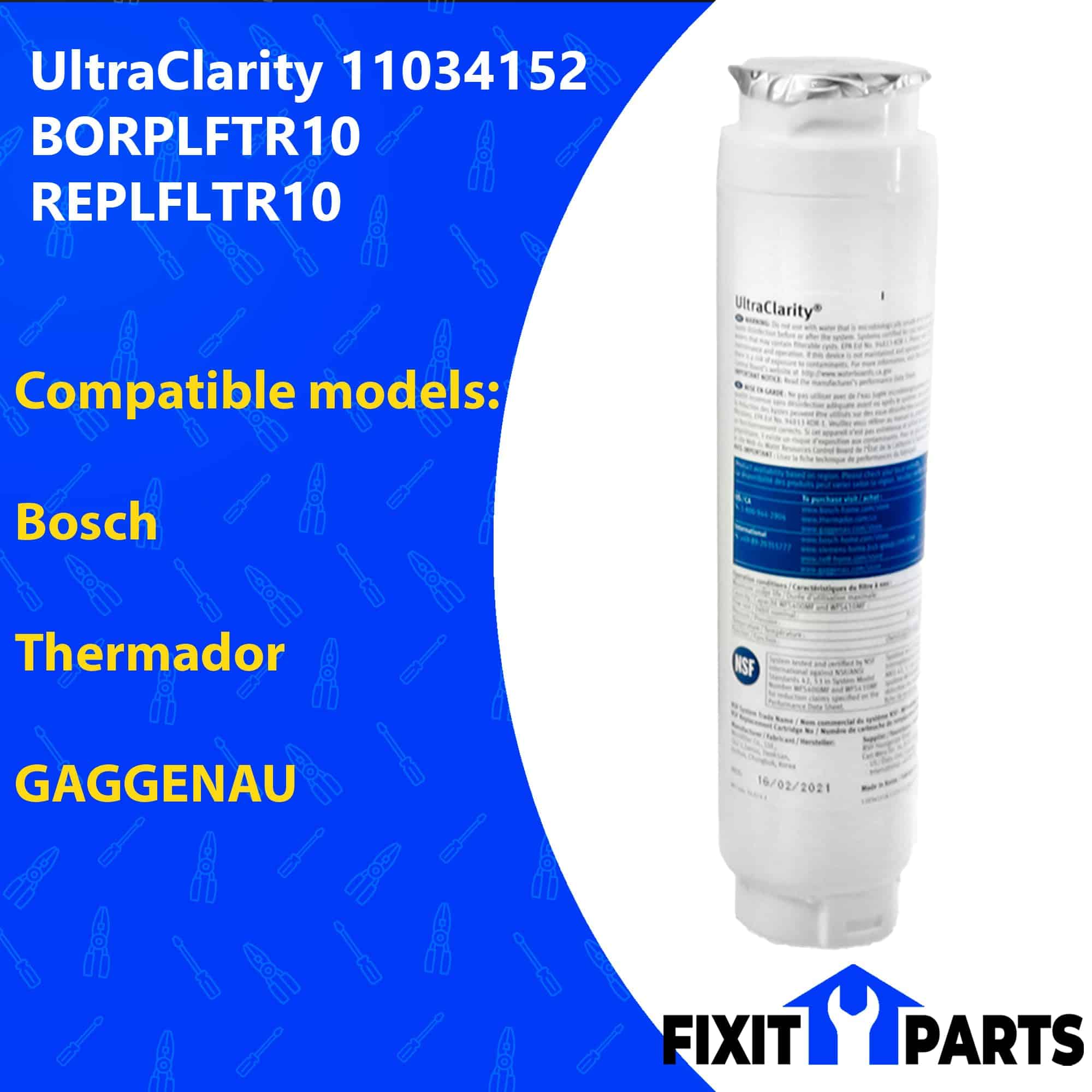 Filtro de agua para refrigerador Bosch -Azul - Imagen 3