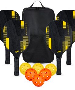 Set de 2 o 4 Raquetas de Pickleball R&T, Aprobadas por la