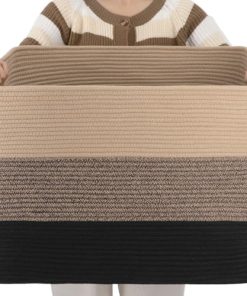 Canasto de Almacenamiento Rectangular Grande de 108L de