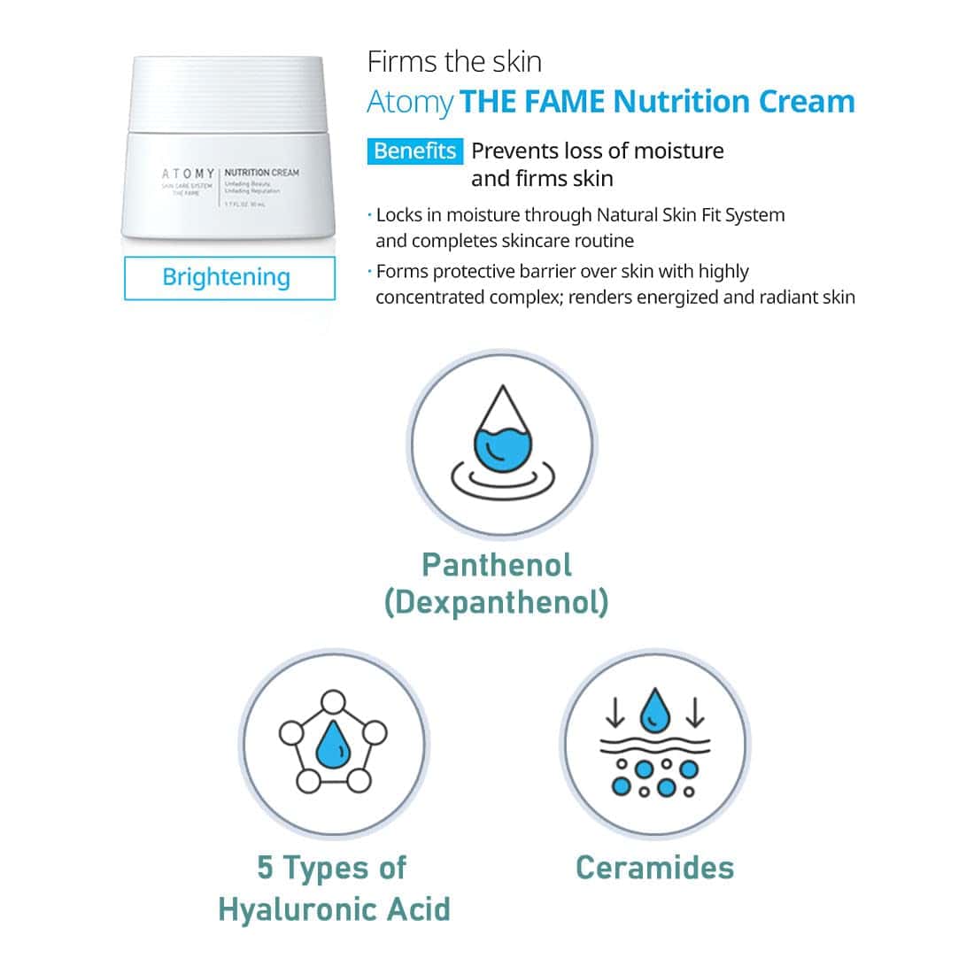 Sistema de cuidado de la piel Atomy The Fame Nutrition - Imagen 7