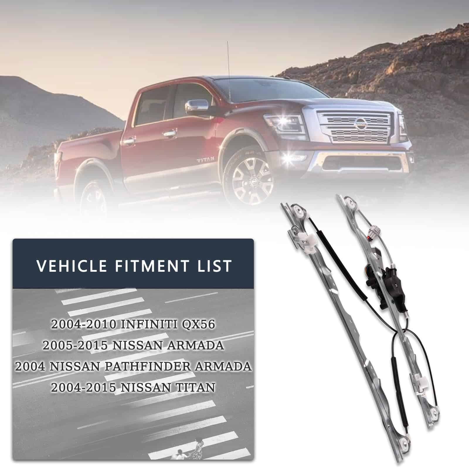 Predep Front Right Passenger Side Power Window with Motor - Imagen 3