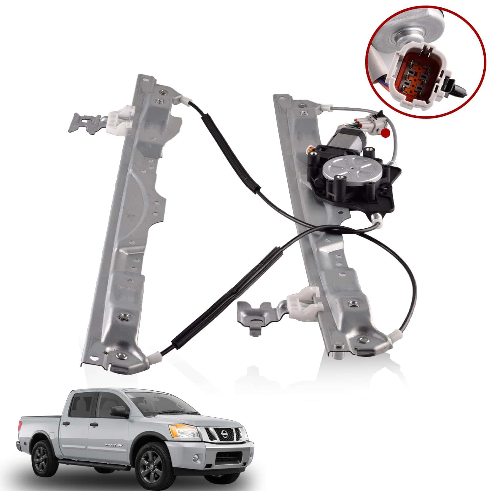 Predep Regulador de Ventana Eléctrico Frontal Izquierdo del - Imagen 7