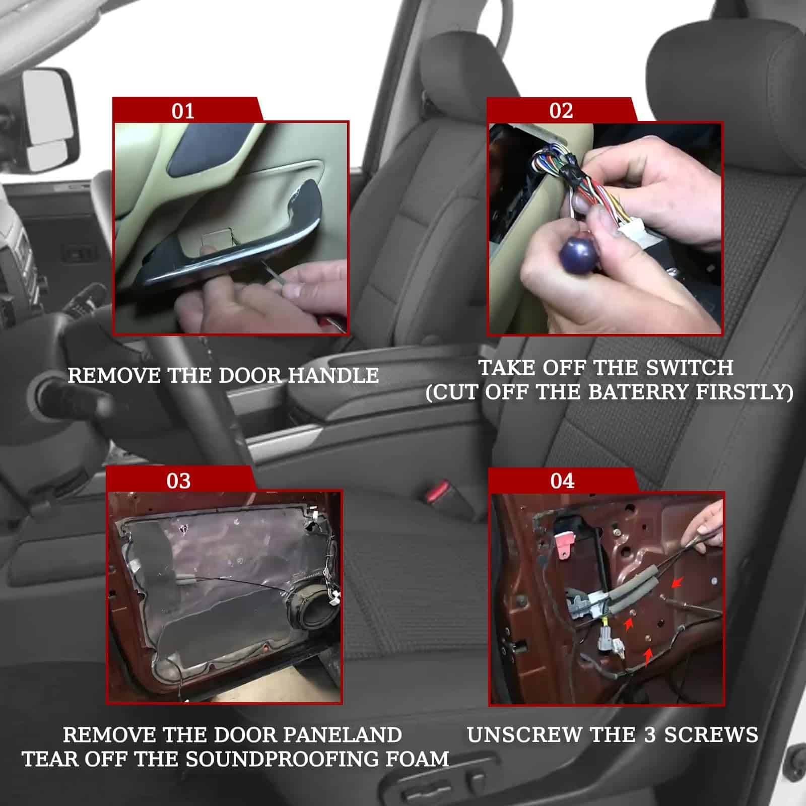 Predep Regulador de Ventana Eléctrico Frontal Izquierdo del - Imagen 5