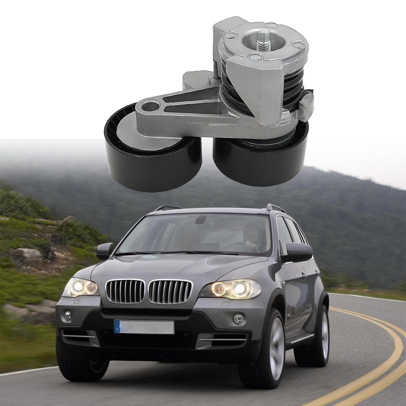 Tensor de correa del motor del motor compatible con