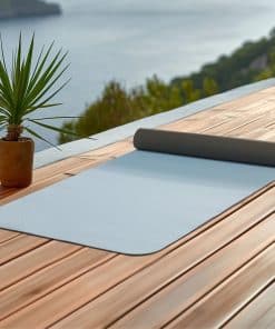 Tapete de Pilates Navaris TPE con Bolsa de Algodón - Tapete