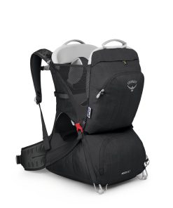Mochila porta bebé ligera Osprey Poco SLT, Negra