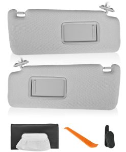 TXROMTZ Driver Left + Passenger Right Side Sun Visor
