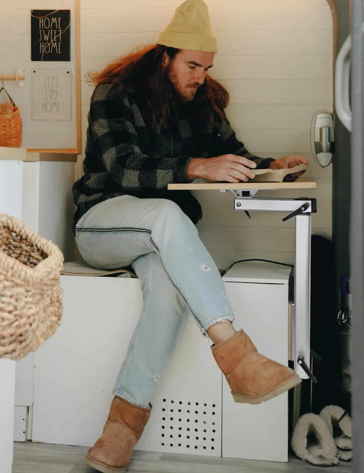 HWHongRV Upgrade Removable Table Leg Swivels 360 Degrees - Imagen 8