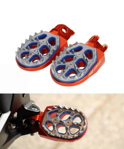 PRO CAKEN CNC Reposapiés de Doble Capa para Motocicleta de